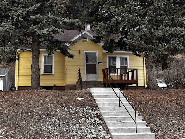 133 Pine Ave, Hill City, SD 57745 - view of front of property with roof with shingles