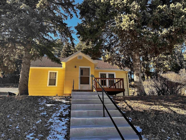 133 Pine Ave, Hill City, SD 57745 - bungalow with roof with shingles