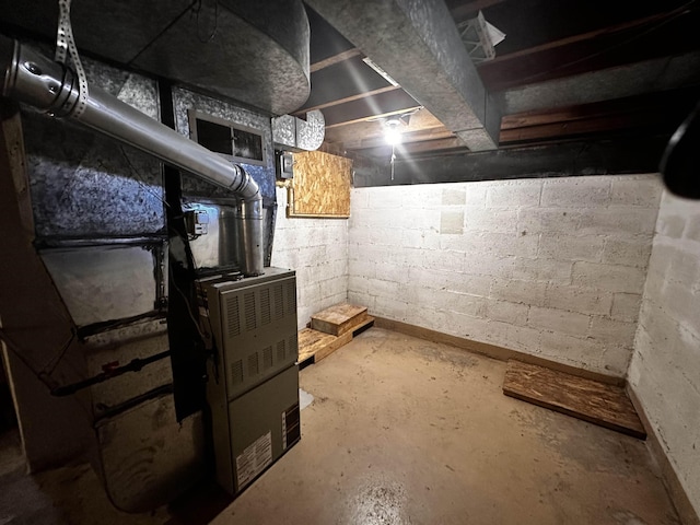 133 Pine Ave, Hill City, SD 57745 - unfinished basement with heating unit