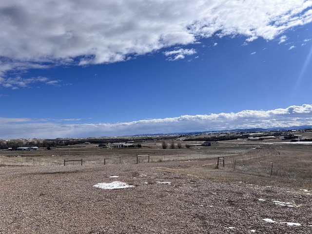 mountain view with a rural view