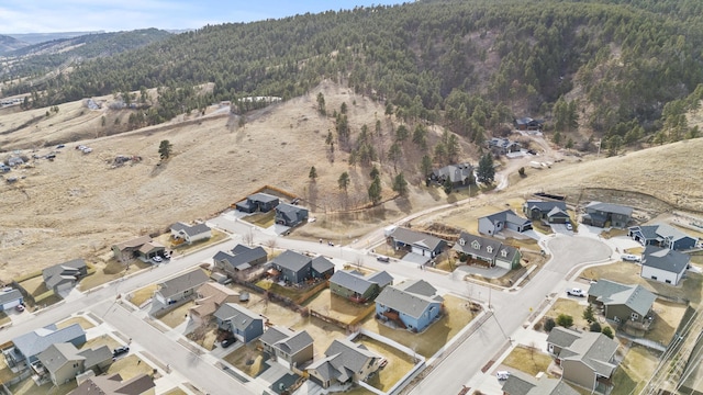 3316 Other, Rapid City, SD 57701 - birds eye view of property featuring a residential view and a wooded view