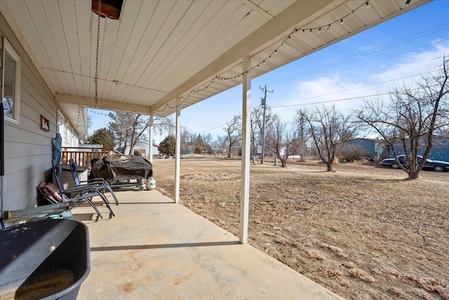 view of patio / terrace