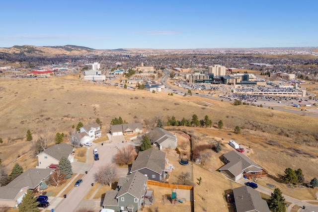 3418 Gray Fox Ct, Rapid City, SD 57701 - bird's eye view with a mountain view