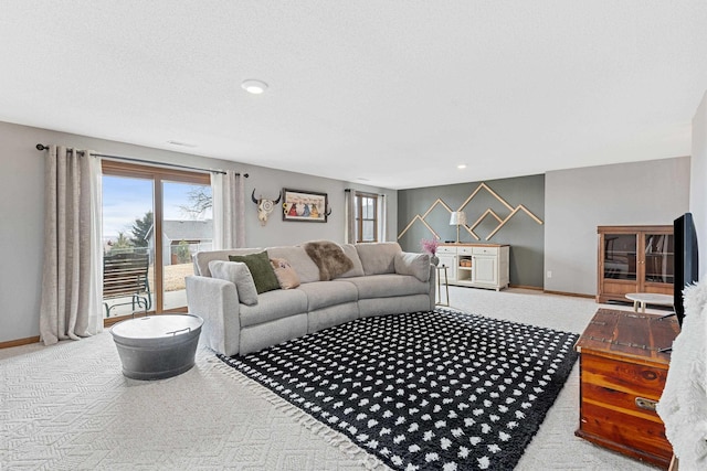 3418 Gray Fox Ct, Rapid City, SD 57701 - living room with baseboards and carpet floors