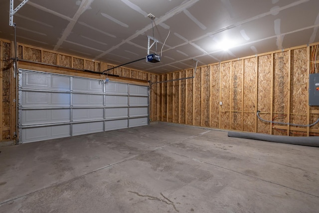 427 Diamond Ridge Blvd, Rapid City, SD 57703 - garage featuring electric panel and a garage door opener