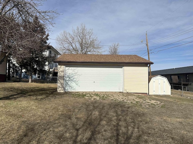 109 David Dr, Sturgis, SD 57785 - detached garage with fence