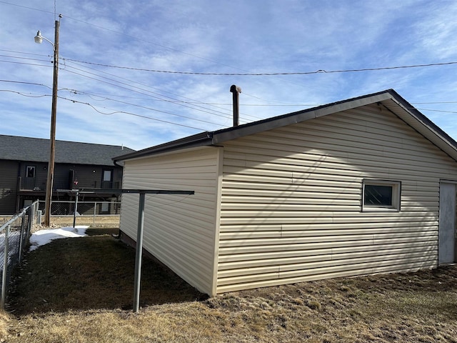 109 David Dr, Sturgis, SD 57785 - view of outbuilding with fence