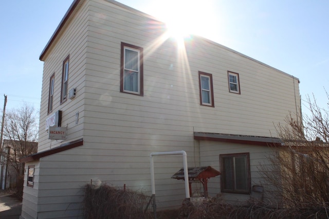 view of side of home