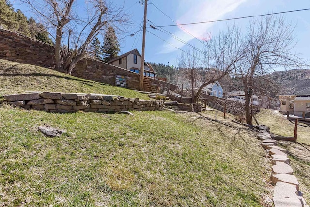 41 Taylor Ave, Deadwood, SD 57732 - view of yard with fence