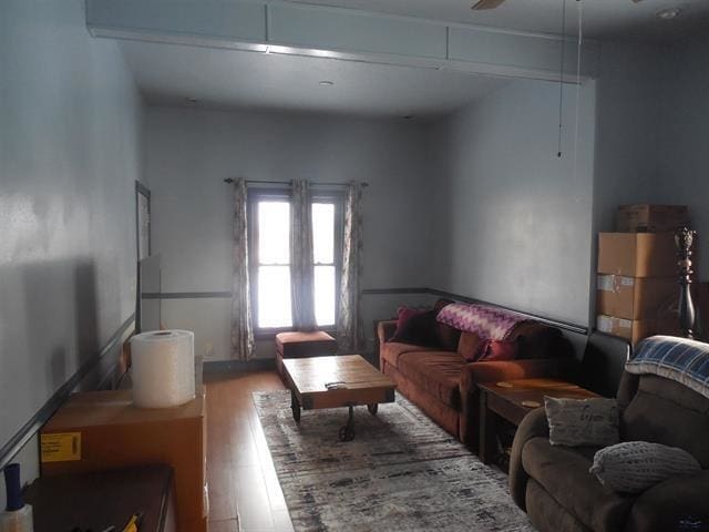 23508 Main St, Caputa, SD 57725 - living room with wood finished floors