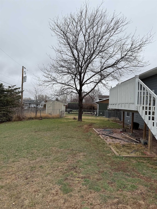 4809 Meadow Dr, Black Hawk, SD 57718 - view of yard featuring fence
