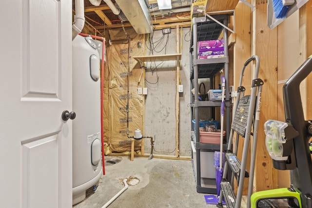 3370 Remington Rd, Rapid City, SD 57703 - unfinished below grade area with water heater