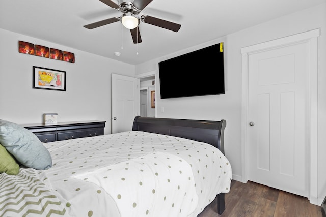 552 Other, Rapid City, SD 57703 - bedroom featuring wood finished floors and a ceiling fan