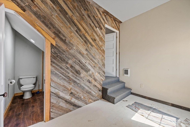 property entrance featuring visible vents