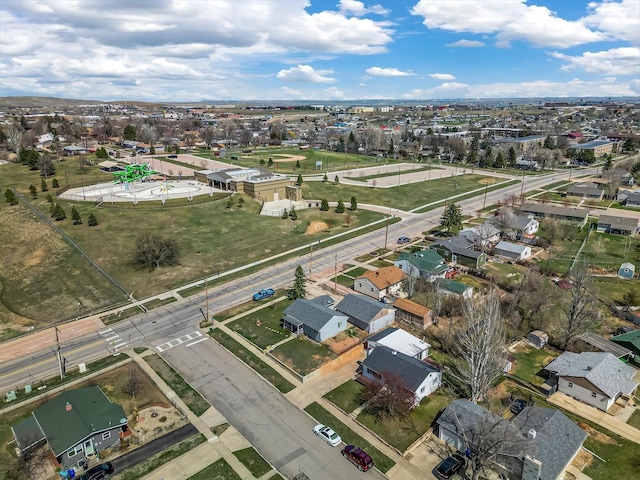 1106 Allen St, Rapid City, SD 57701 - birds eye view of property featuring a residential view