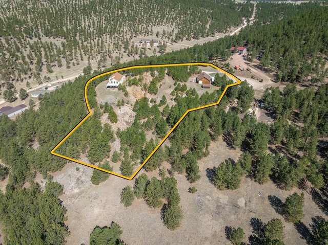 11583 Pay Dirt Pass, Custer, SD 57730 - drone / aerial view featuring a rural view
