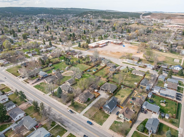 3818 W Main St, Rapid City, SD 57702 - birds eye view of property featuring a residential view
