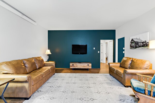 12634 Robins Roost Rd, Hill City, SD 57745 - living area with wood finished floors