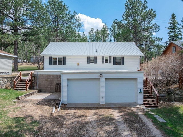 exterior space with driveway