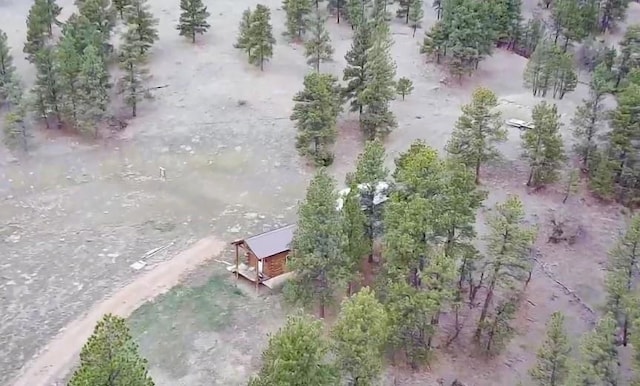 aerial view