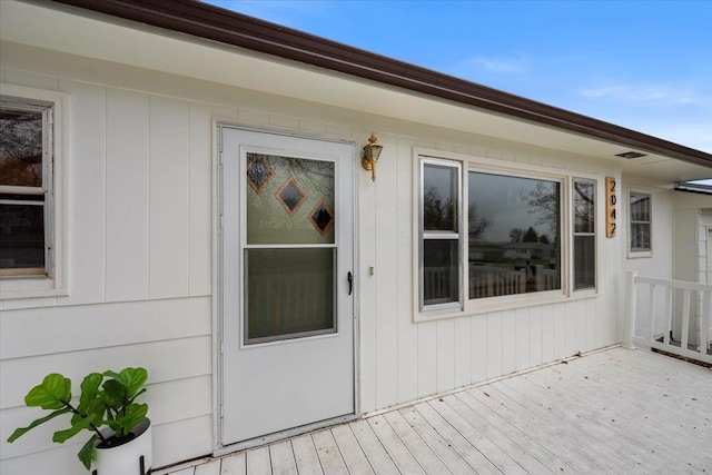 2042 12th Ave, Belle Fourche, SD 57717 - exterior space with a wooden deck