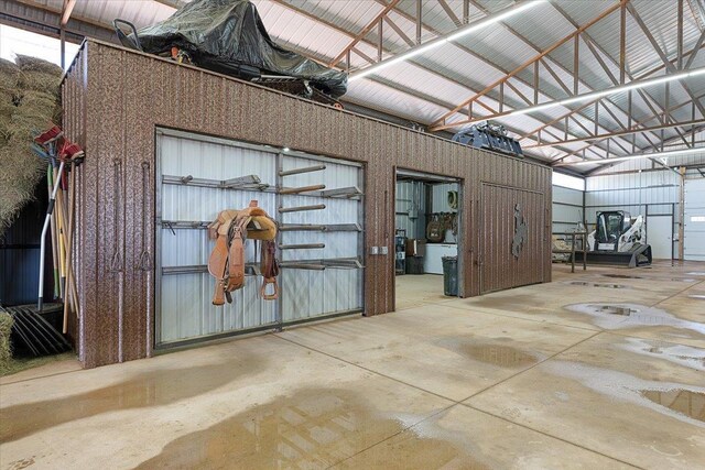 view of stable