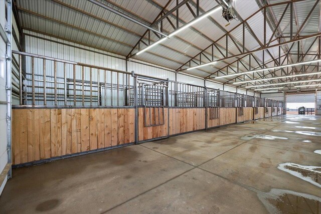view of stable