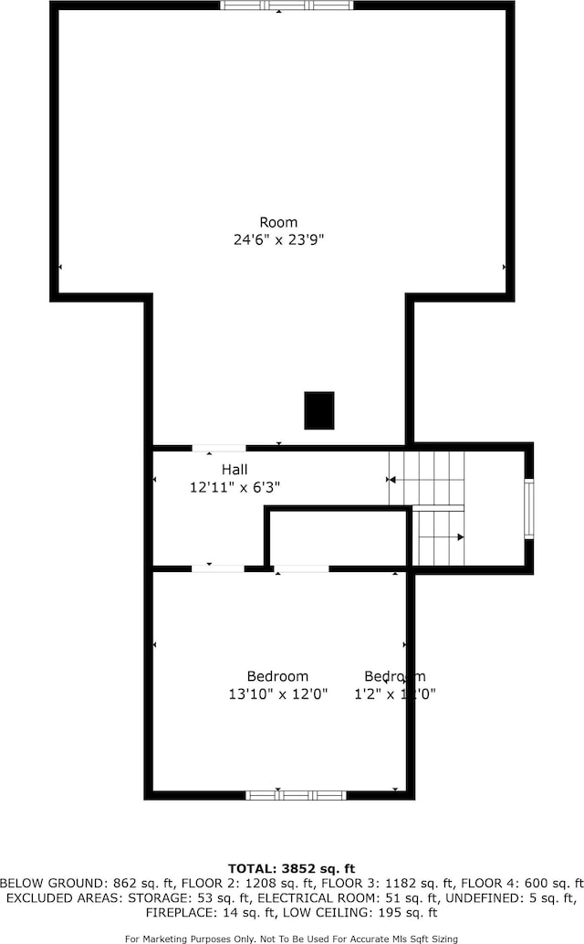 1019 Fulton St, Rapid City, SD 57701 - view of layout