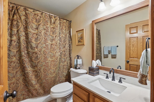 2940 Motherlode Dr, Rapid City, SD 57702 - full bath with vanity, toilet, and a textured wall