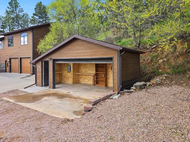 1245 Pine Cone Ln, Rapid City, SD 57701 - view of detached garage