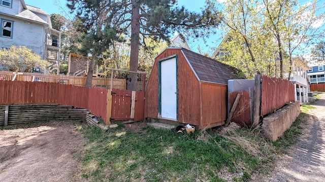 125 S Galena St, Lead, SD 57754 - view of shed featuring fence and a gate