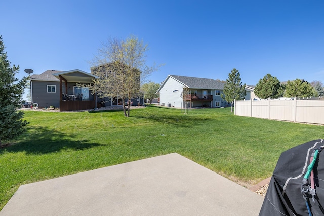 4103 Waterville Ct, Rapid City, SD 57702 - view of yard featuring a patio