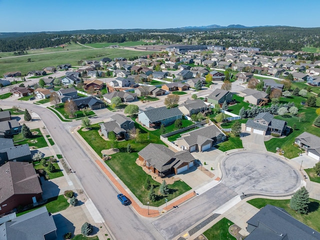 4103 Waterville Ct, Rapid City, SD 57702 - aerial view of property and surrounding area featuring nearby suburban area