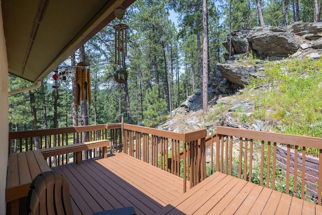 12990 Old Hill City Rd, Keystone, SD 57751 - view of deck