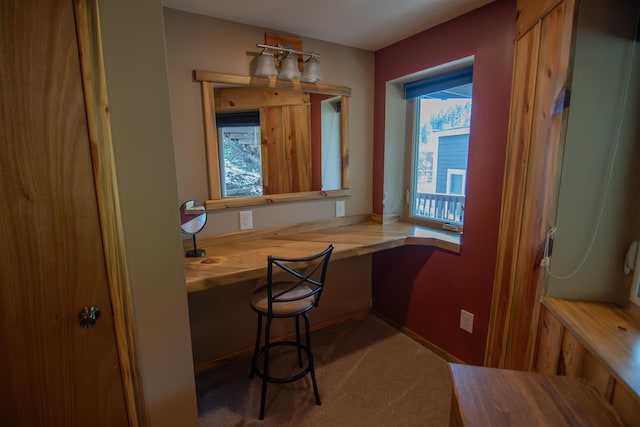 10 Centennial Ave, Deadwood, SD 57732 - carpeted office space featuring built in study area