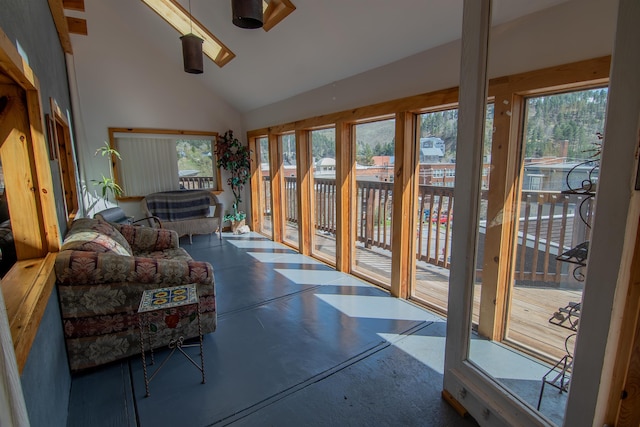 10 Centennial Ave, Deadwood, SD 57732 - sunroom with high vaulted ceiling