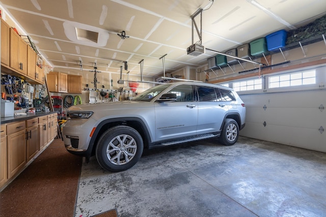 4127 Quiment Ct, Rapid City, SD 57702 - garage featuring a garage door opener