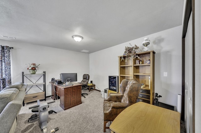 1234 Juneau Dr, Box Elder, SD 57719 - office area with carpet floors