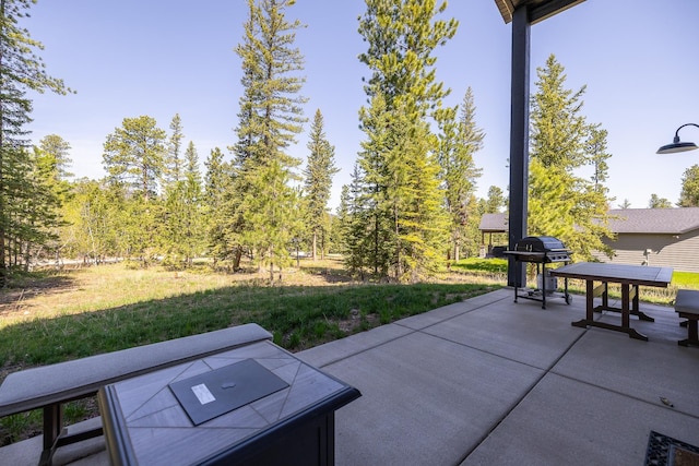 21271 Ridgewood Trl, Lead, SD 57754 - view of patio / terrace with a grill