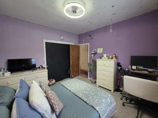142 W Summit St, Lead, SD 57754 - carpeted bedroom with an office area and a closet