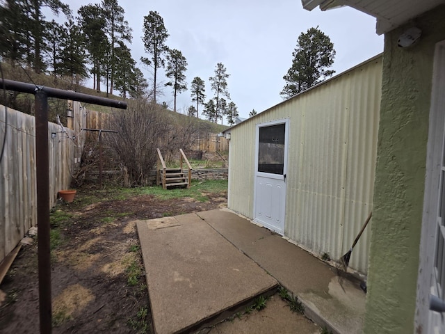 142 W Summit St, Lead, SD 57754 - view of patio featuring fence