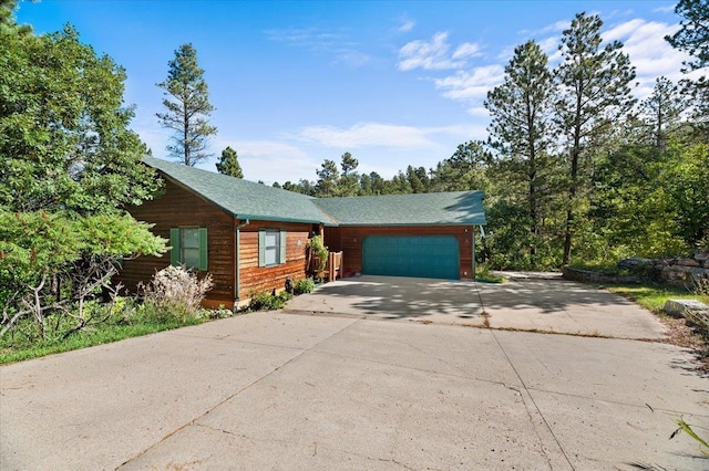 326 Nob Hill Rd, Spearfish, SD 57783 - view of front of property with concrete driveway and an attached garage