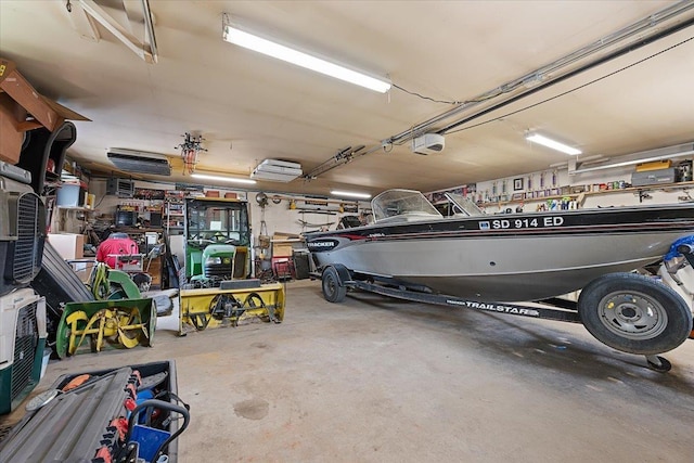 24 Mckinley St, Deadwood, SD 57732 - garage featuring a garage door opener