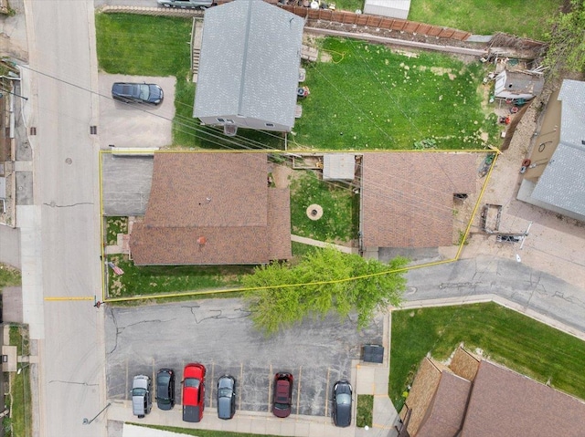 24 Mckinley St, Deadwood, SD 57732 - aerial view of property's location featuring property parcel outlined