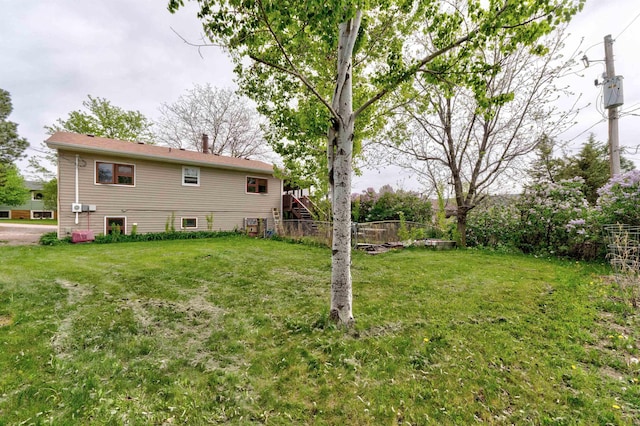 12944 Larene Dr, Black Hawk, SD 57718 - view of yard with stairs