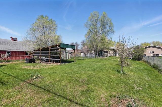 5753 Pluto St, Rapid City, SD 57703 - view of yard featuring an outdoor structure