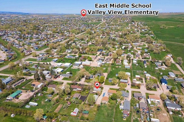 5753 Pluto St, Rapid City, SD 57703 - aerial view of property's location