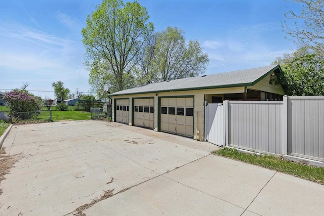 5753 Pluto St, Rapid City, SD 57703 - detached garage with fence