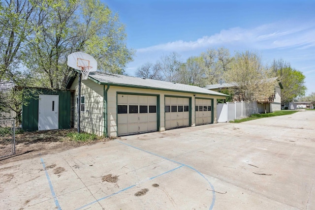 5753 Pluto St, Rapid City, SD 57703 - detached garage with fence