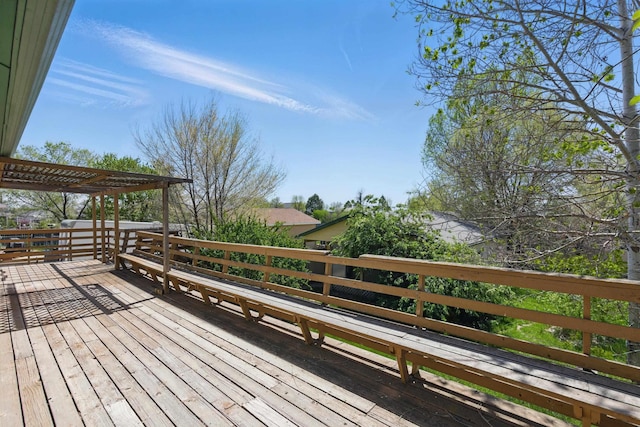 5753 Pluto St, Rapid City, SD 57703 - view of deck